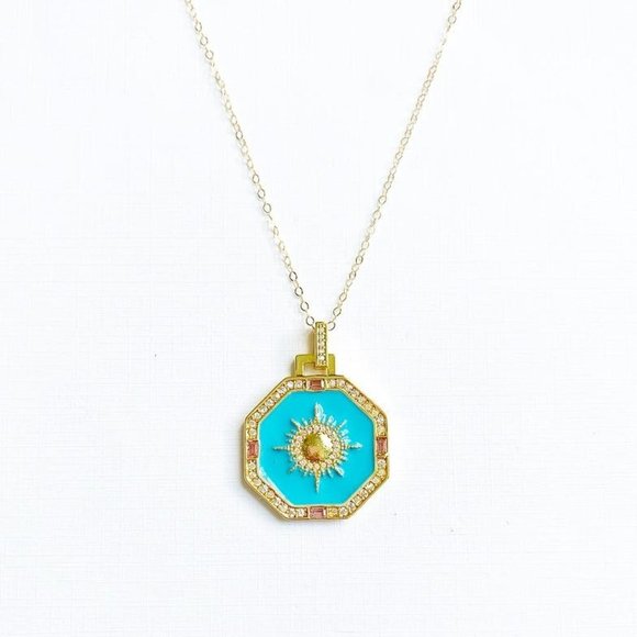 Closet Chic Jewelry - Blue Skies Necklace